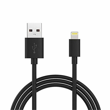 XTREMPRO 6.6 ft. High Speed USB A to Lightning Charging & Sync Cable - Black 11104